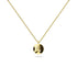 Solid 925 Sterling Silver Initial Alphabet Personalised Disc Necklace